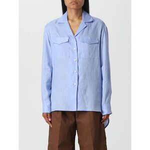 Simona Corsellini Shirt Woman Gnawed Blue